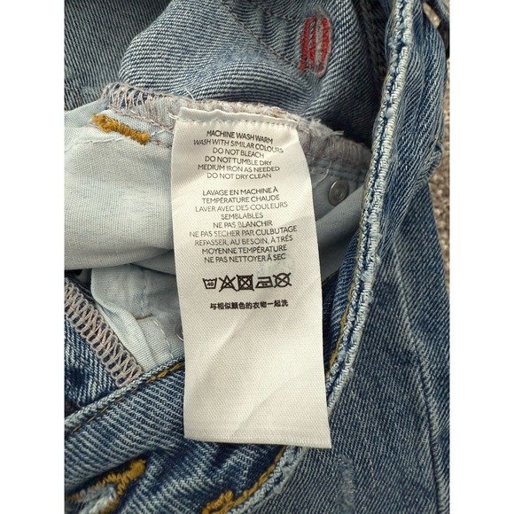 BDG Urban Outfitters Women's Mom High Rise Denim Jeans Blue Size 24 - Picture 6 of 8